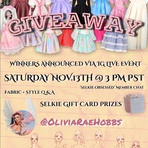 🎁 SELKIE COLLECTION GIVEAWAY 🎁